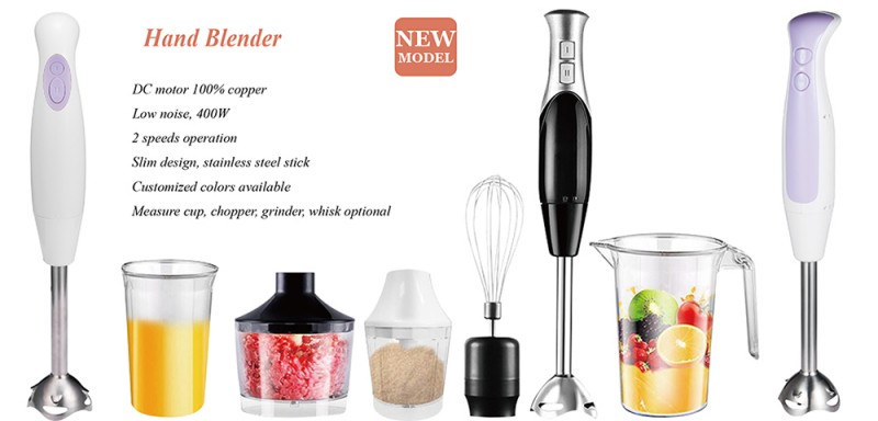 dc motor hand blender new model