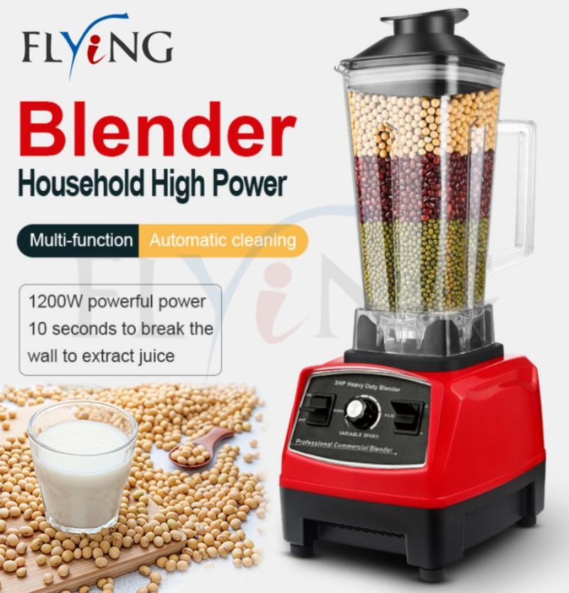 multi function household high power blender. automatic cleaning. 1200w powerful power